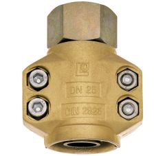 SLANGTULE STAAL 3/4" BINNENDRAAD