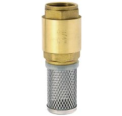 CHECK FOOT VALVES STRAINER, OUTLET